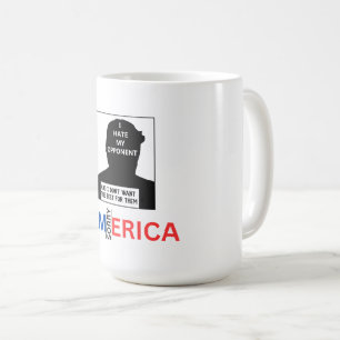Donald Trump 'I hate my opponent' funeral speech Coffee Mug