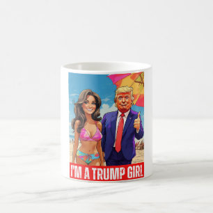 DONALD TRUMP - I’M A TRUMP GIRL COFFEE MUG