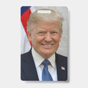 Donald Trump ID Badge