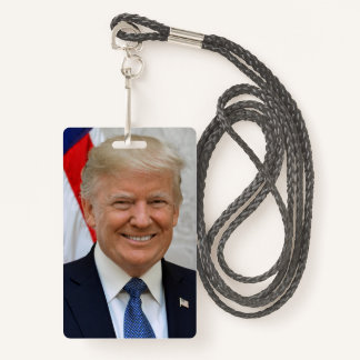 Donald Trump ID Badge