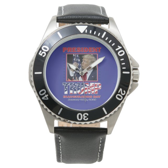 Donald Trump Inauguration 2025 Watch (Front)
