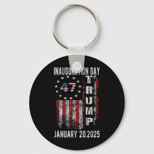 Donald Trump Inauguration Day 2025 47 Th Trump 202 Key Ring