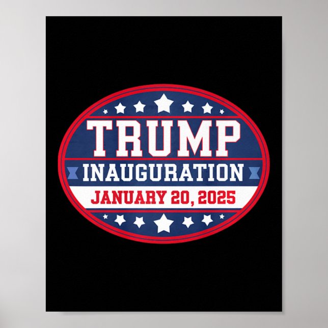 Donald Trump Inauguration Day 2025  Poster (Front)