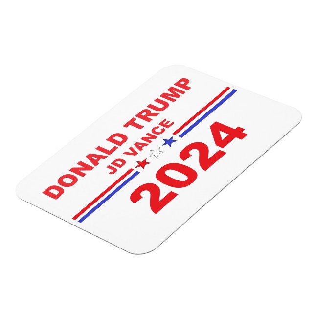 Donald Trump JD Vance 2024 Magnet (Left Side)