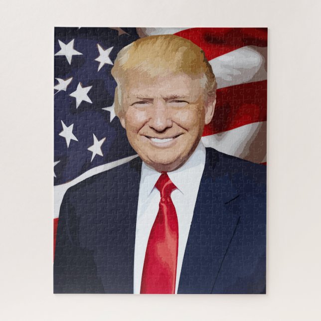 DONALD TRUMP JIGSAW PUZZLE  (Vertical)