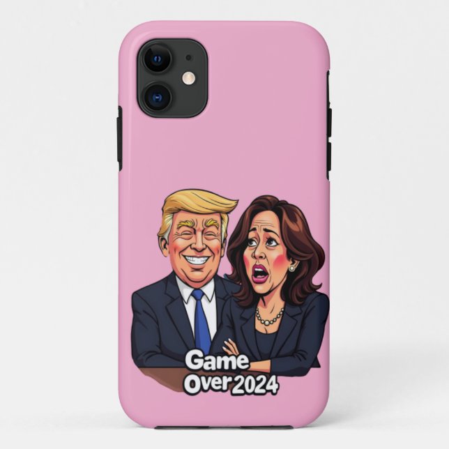 Donald Trump Kamala harris  Case-Mate iPhone Case (Back)
