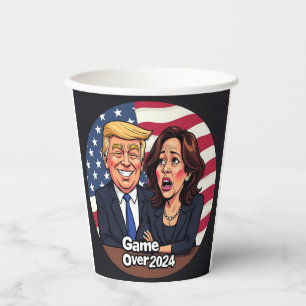 Donald Trump Kamala harris Paper Cups