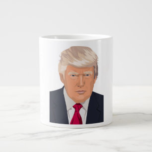 DONALD TRUMP LARGE COFFEE MUG
