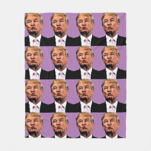 DONALD TRUMP LARGE MEDIUM SIZE BLANKET