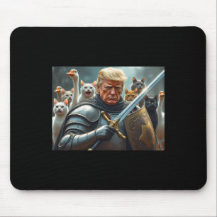 Donald Trump Make Cats Safe Again 2024 Debate 1 Mouse Pad