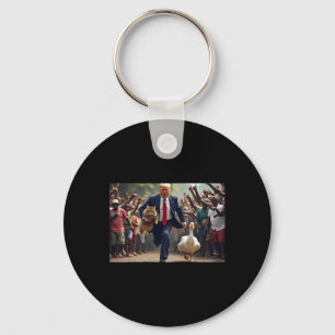 Donald Trump Make Cats Safe Again 2024 Debate Key Ring
