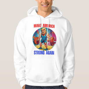 DONALD TRUMP - MAKE CHRISTMAS STRONG AGAIN HOODIE