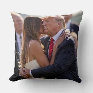 Donald Trump melania Trump  Cushion