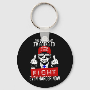 Donald Trump Middle Finger Flipping Off Pro Republ Key Ring
