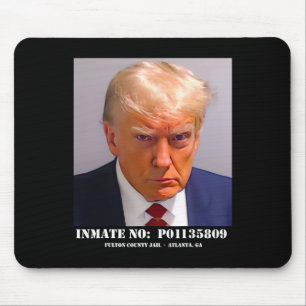 Donald Trump Mug Shot Mouse Pad