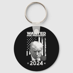 Donald Trump Mug Shot Wanted For U.s. President 20 Key Ring