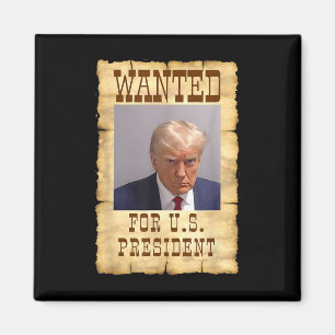 Donald Trump Mug Shot Wanted For U.s. President 20 Magnet