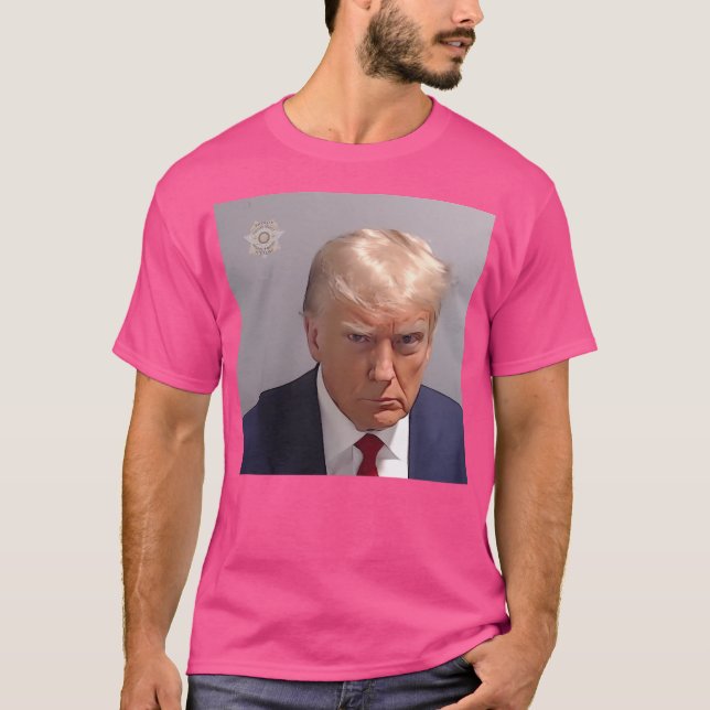 Donald Trump Mugshot T-Shirt (Front)