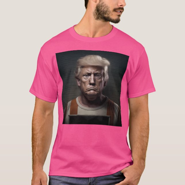 Donald Trump Mugshot T-Shirt (Front)