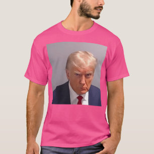 Donald Trump Mugshot Trump Mugshot Donald Trump In T-Shirt