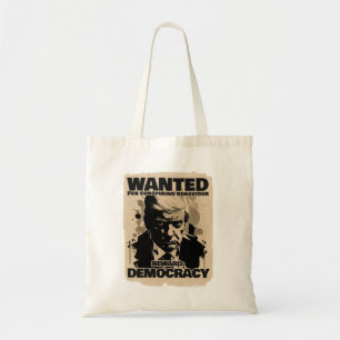 Donald Trump Mugshot Wanted Poster - Georgia Count Tote Bag