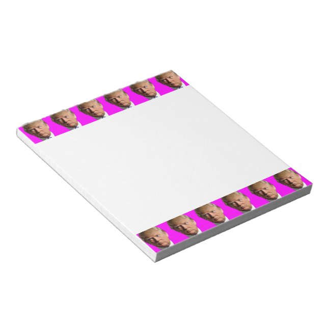 DONALD TRUMP NOTE PAD (Angled)