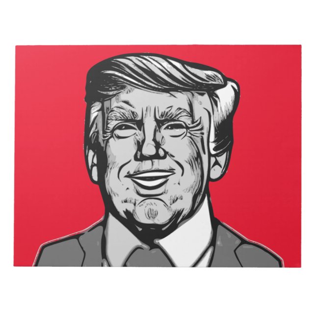 DONALD TRUMP  NOTEPAD (Front)