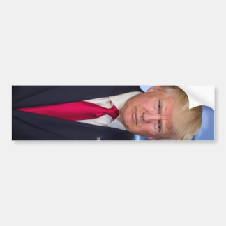 Donald Trump Official Presidential Portrait Bumper Sticker