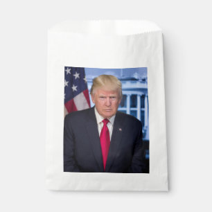 Donald Trump Official Presidential Portrait Favour Bags