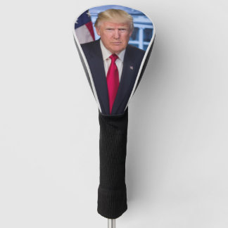Donald Trump Official Presidential Portrait Golf Head Cover