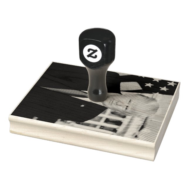 Donald Trump Official Presidential Portrait Rubber Stamp (Stamp)