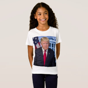 Donald Trump Official Presidential Portrait T-Shirt