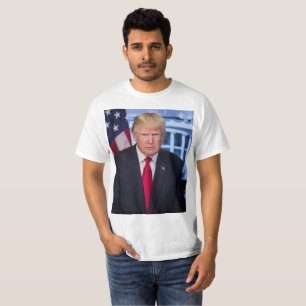 Donald Trump Official Presidential Portrait T-Shirt