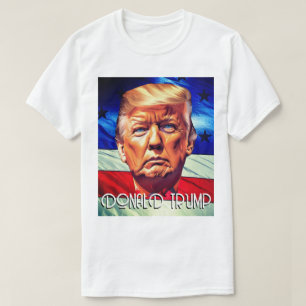 Donald Trump & Old Glory T-Shirt