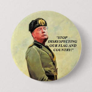 Donald Trump: Our Little Dictator 7.5 Cm Round Badge