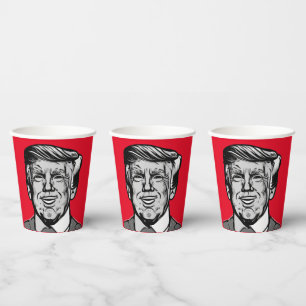 DONALD TRUMP PAPER CUPS