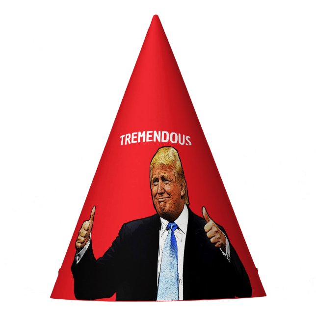 DONALD TRUMP PARTY HAT  (Front)