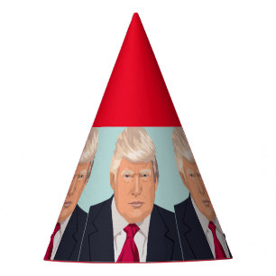 DONALD TRUMP PARTY HATS