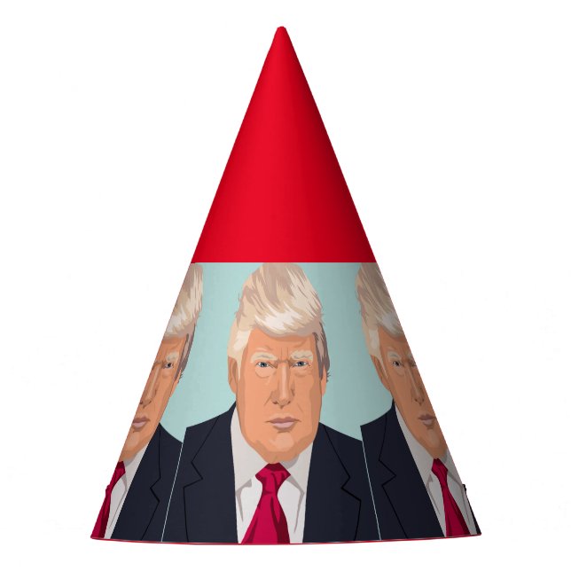 DONALD TRUMP PARTY HATS (Front)