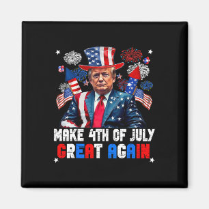 Donald Trump Patriotic Firework Make 4th Of July G Magnet