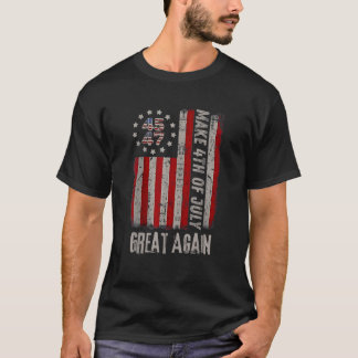 Donald Trump Patriotic Firework Make 4th Of July G T-Shirt
