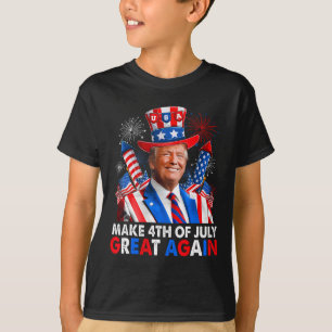 Donald Trump Patriotic Firework Make 4th Of July G T-Shirt