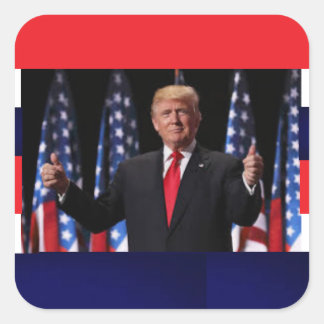 Donald Trump Patriotic Sticker