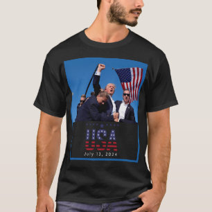 Donald Trump Pennsylvania Rally Shooting 2024 T-Shirt