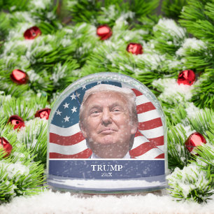 Donald Trump Personalised Name Snowglobe