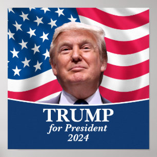 Donald Trump Photo - President 2016 Poster
