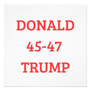 Donald Trump Photo Print