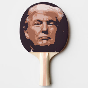 Donald Trump Ping Pong Paddle