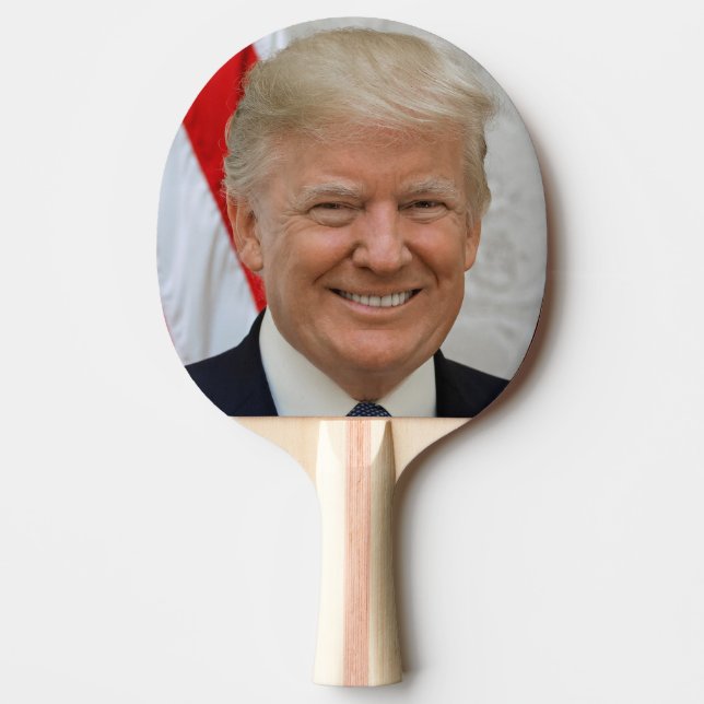 Donald Trump Ping Pong Paddle (Front)