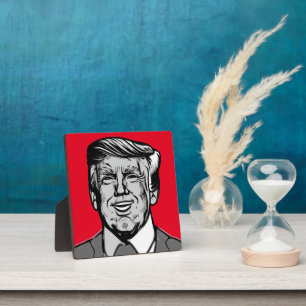 DONALD TRUMP PLAQUE